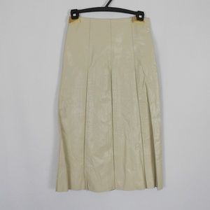 Women Skirt Leather Small (2) by Charlotte